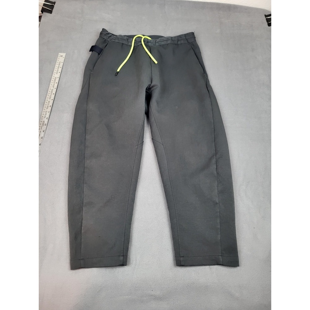 Nike Sportswear Pants Mens Medium Black Drawstring Lightweight Stretch‎ Workout